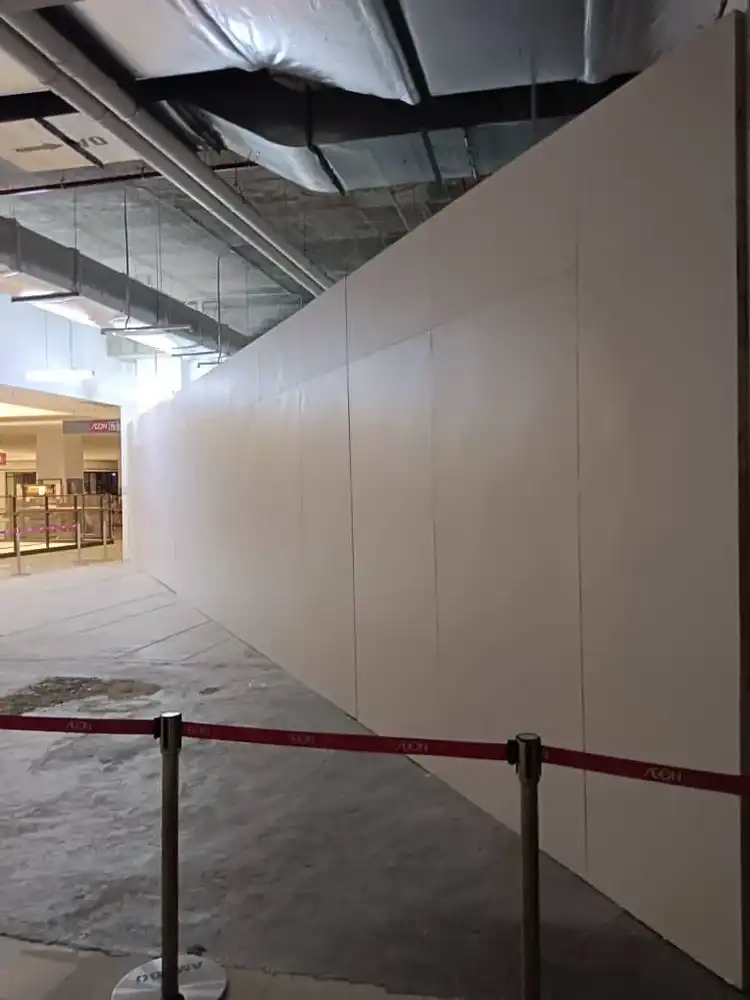 Hoarding (Plain White), Free Standing, Aeon Dato Onn, Johor Bahru