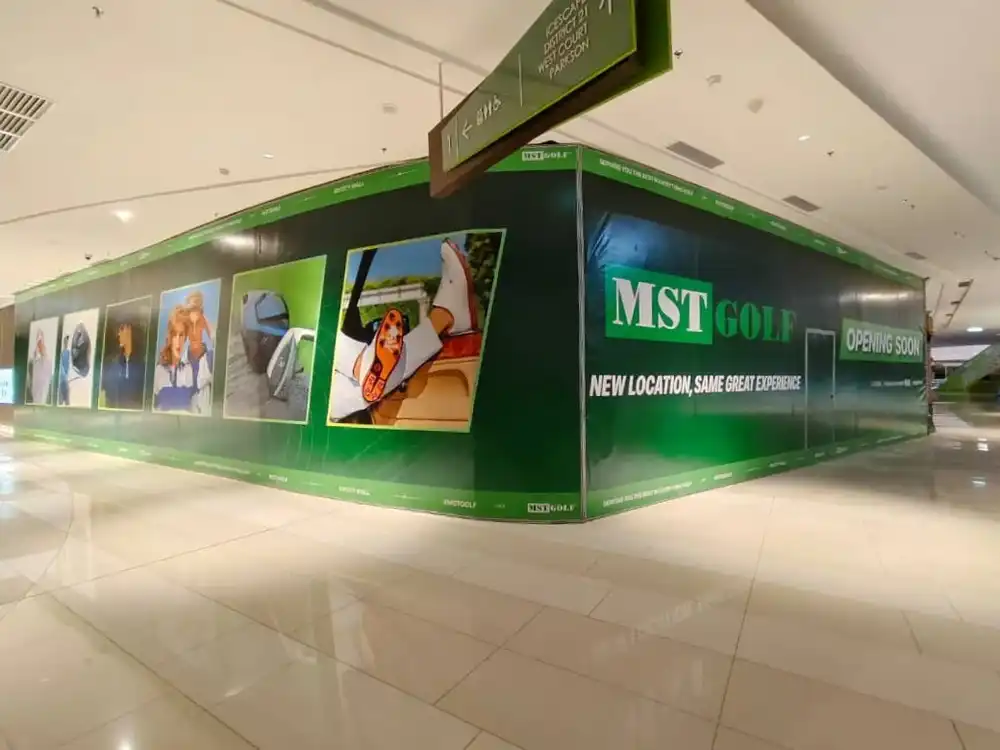 Hoarding Push In, MST Golf, IOI City Mall