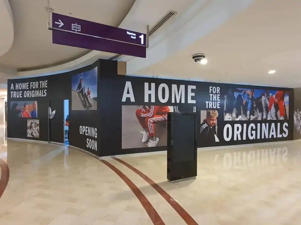 Hoarding Push Out, Adidas Originals, KLCC