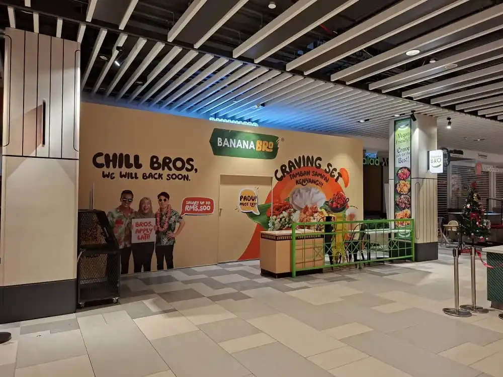 Hoarding Push Out and Visual, Bananabro, Setia City Mall
