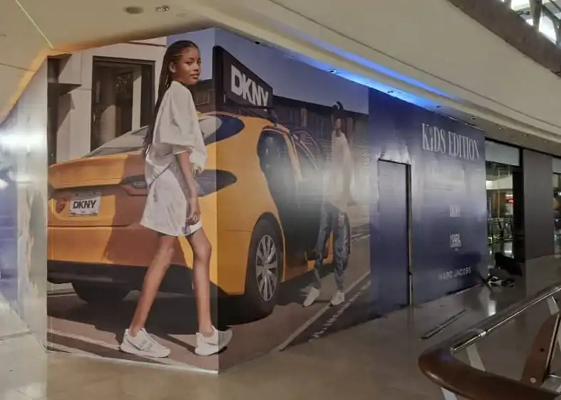 Hoarding Push Out and Visual, Kids Edition, The Gardens Mall