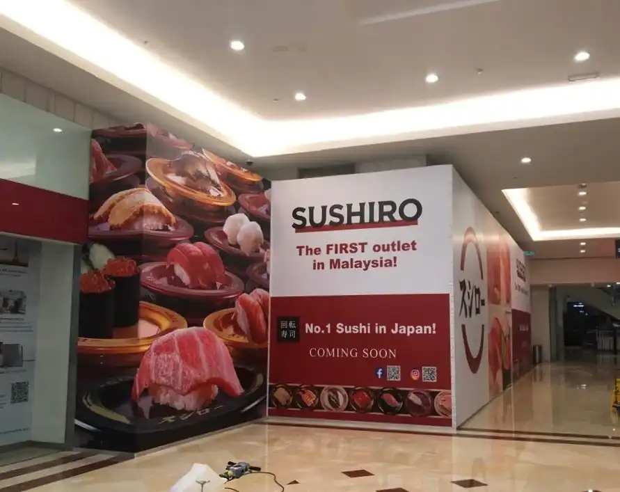 Hoarding Push Out, Sushiro, KLCC