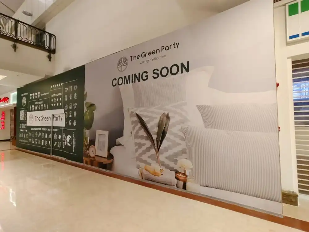 Hoarding Push Out, The Green Party, Alamanda
