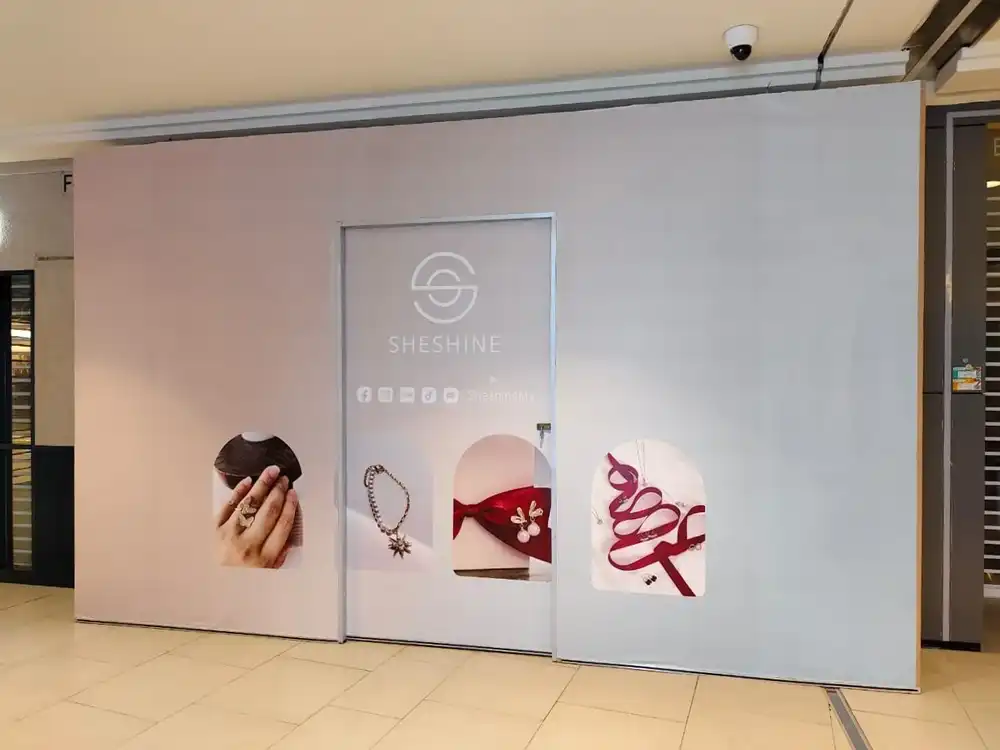 Hoarding Push Out & Visual Add On, SheShine, Mid Valley