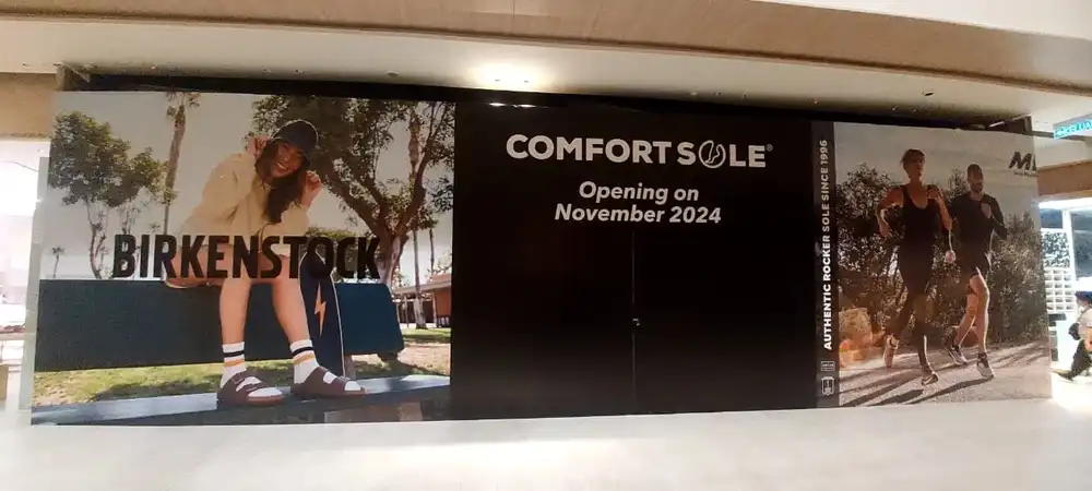 Hoarding Push Out & Visual, Birkenstock Comfort Sole, Lalaport BBCC