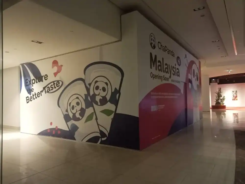 Hoarding Push Out & Visual, ChaPanda, Pavilion Bukit Jalil