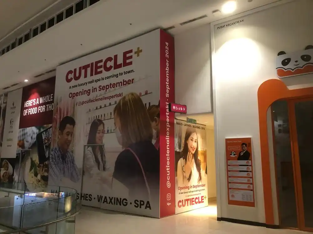 Hoarding Push Out & Visual, Cutiecle+, Pavilion Bukit Jalil