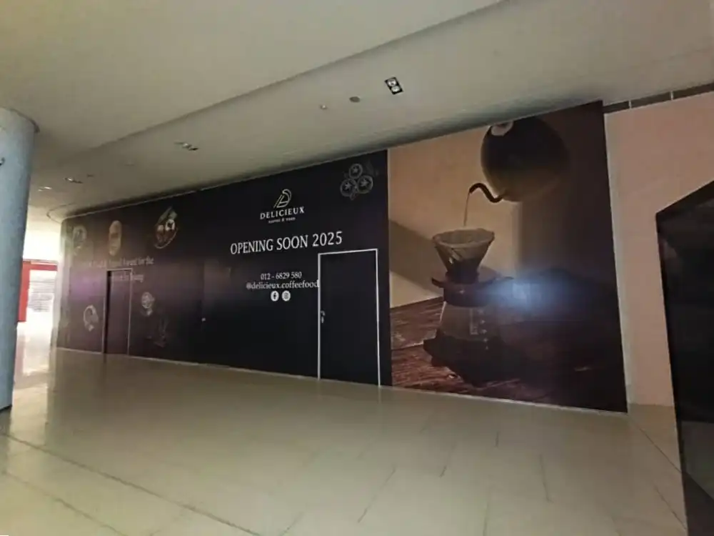 Hoarding Push Out & Visual, Delicieux, Pavilion Bukit Jalil