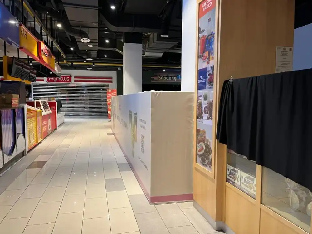 Hoarding Push Out & Visual (Kiosk), Ohcha Matcha, KL East Mall 