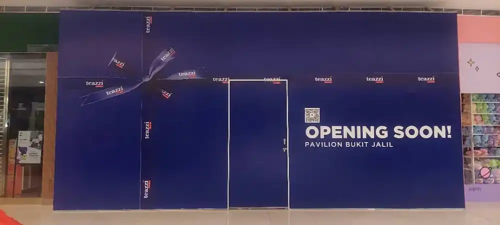 Hoarding Push Out & Visual, Teazzi, Pavilion Bukit Jalil