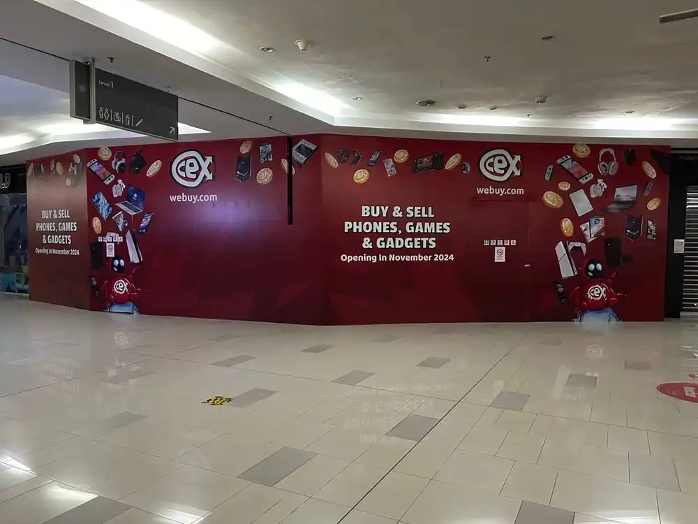 Hoarding Push Out & Visual, webuy.com, Paradigm Mall