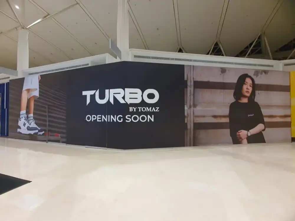 Hoarding Push Out, Turbo by Tomaz, Alamanda