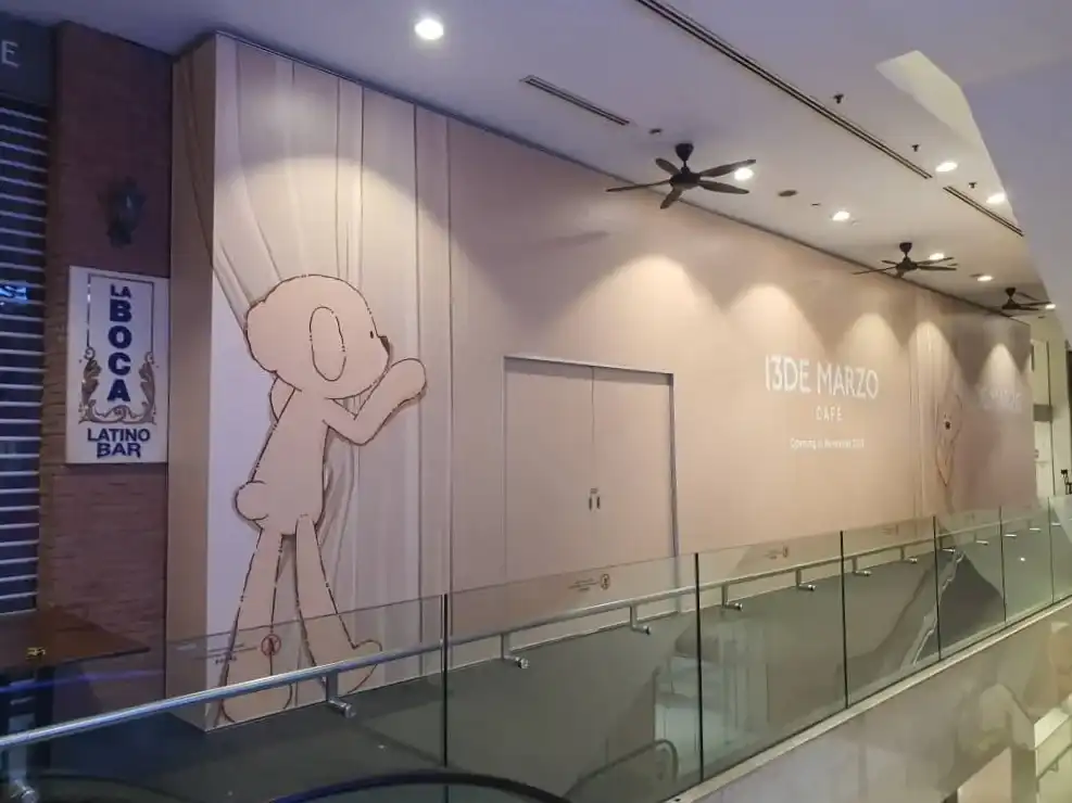 Hoarding & Visual, 13De Marzo Cafe, Pavilion Kuala Lumpur