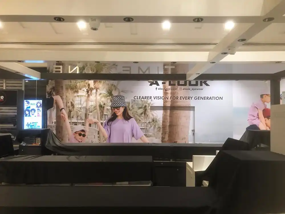 Hoarding & Visual, A-Look, Setia City Mall