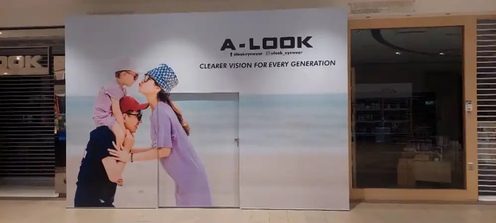 Hoarding & Visual, A-Look, Setia City Mall