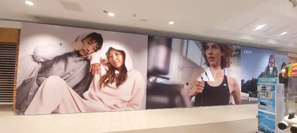 Hoarding & Visual, Adidas, Setia City Mall