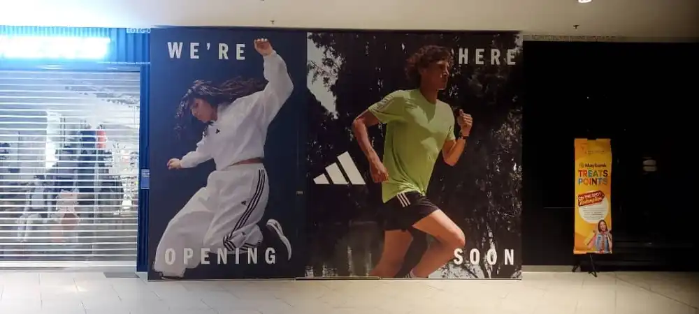 Hoarding & Visual, Adidas, Starling Mall
