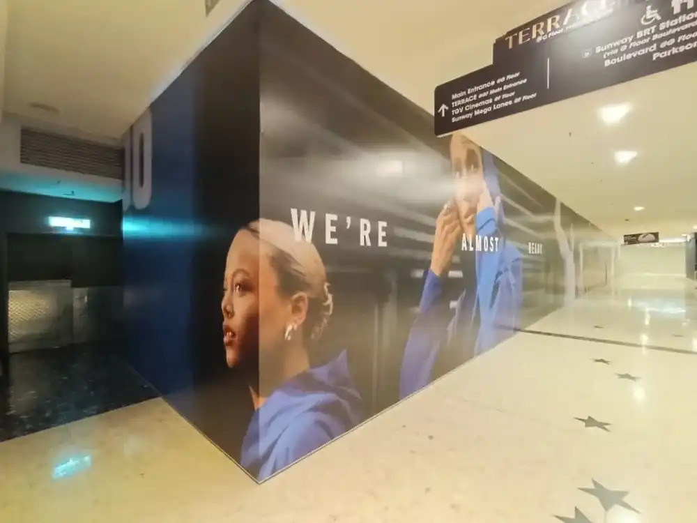 Hoarding & Visual, Adidas, Sunway Pyramid