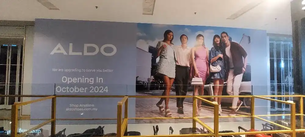 Hoarding & Visual, Aldo, Sunway Pyramid
