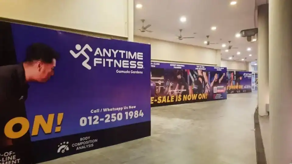 Hoarding & Visual, Anytime Fitness, Gamuda Gardens