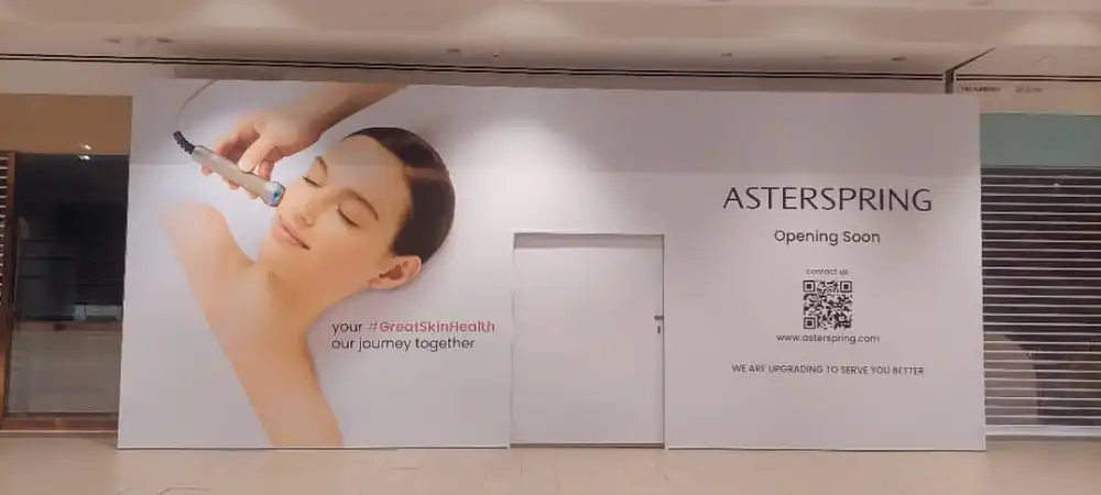 Hoarding & Visual, Aster Spring, Setia City Mall 