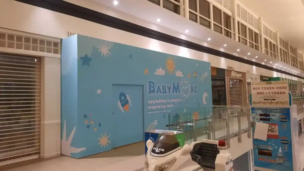 Hoarding & Visual, Baby More, Setia City Mall