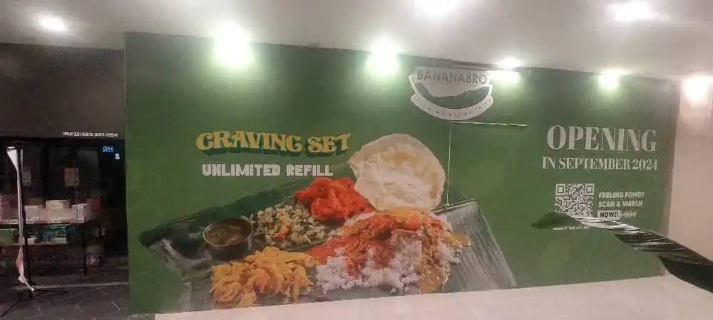 Hoarding Visual, BananaBro, Aeon Ayer Keroh, Melaka