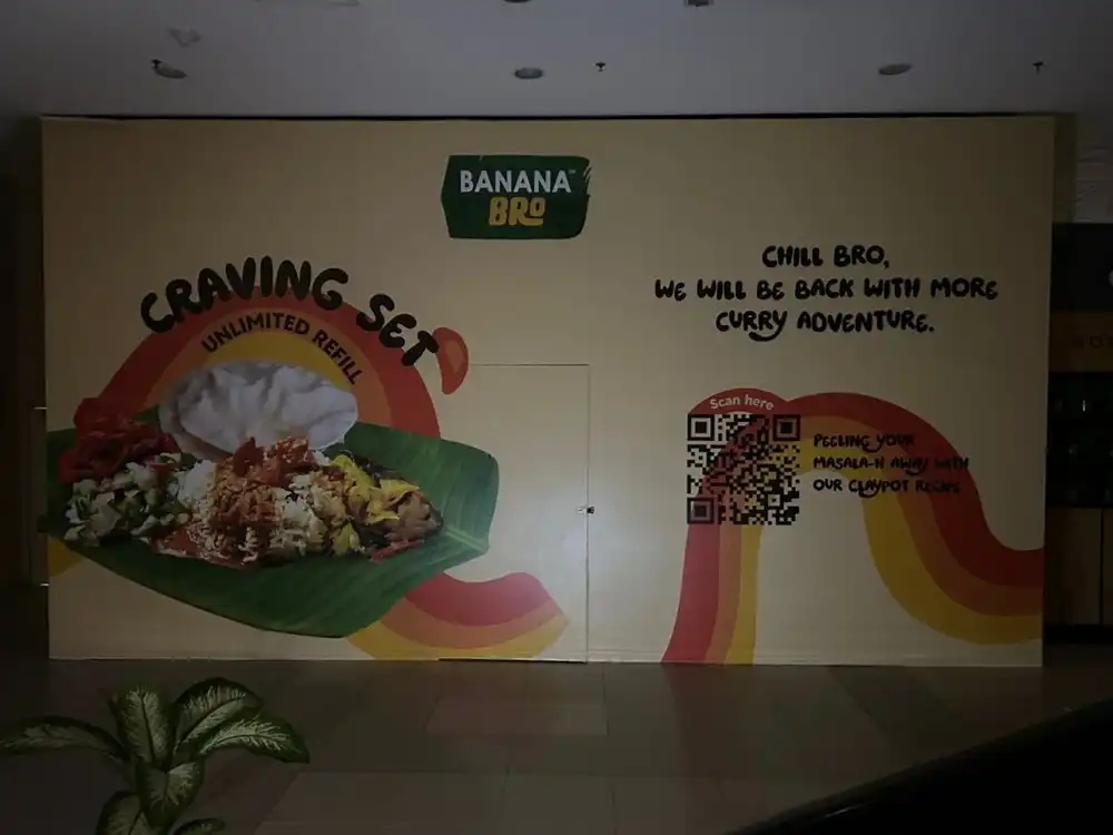 Hoarding & Visual, BananaBro, Wangsa Walk