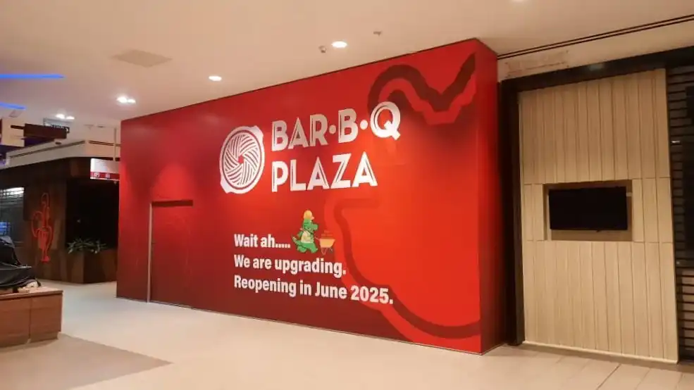 Hoarding & Visual, Bar.B.Q Plaza, Setia City Mall