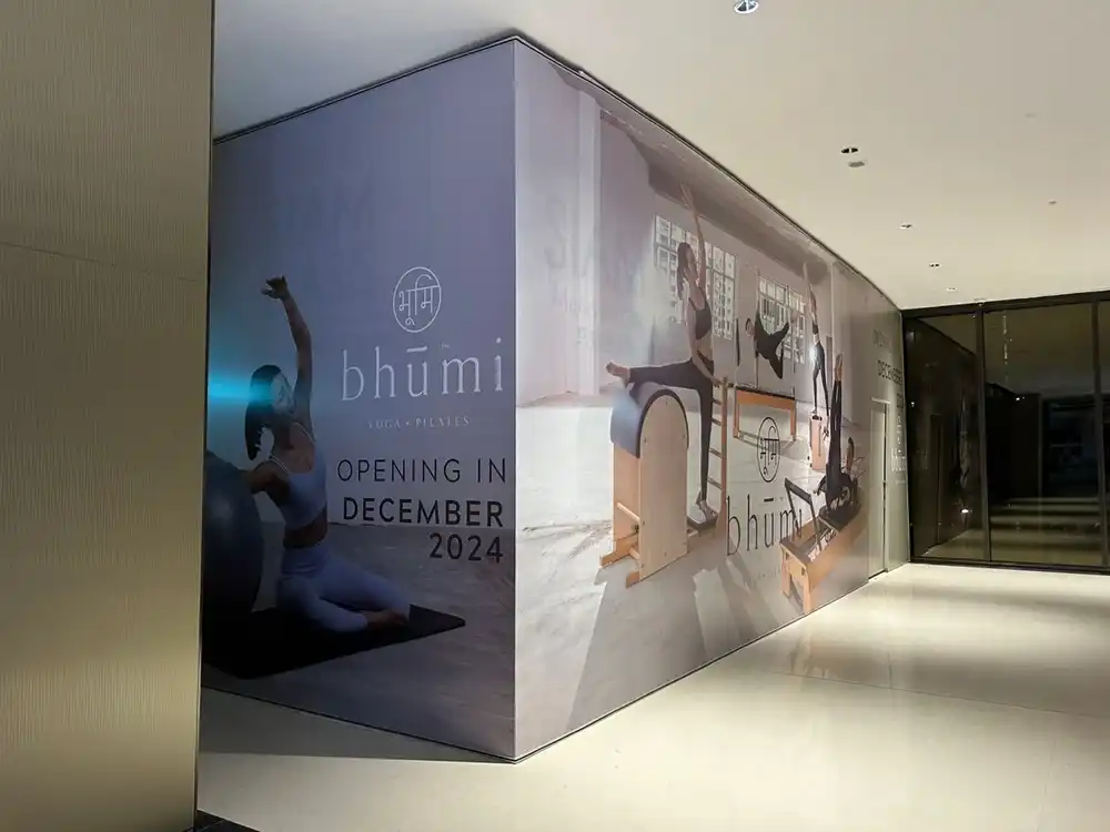 Hoarding Visual, Bhumi Yoga & Pilates, Pavilion Damansara Height 