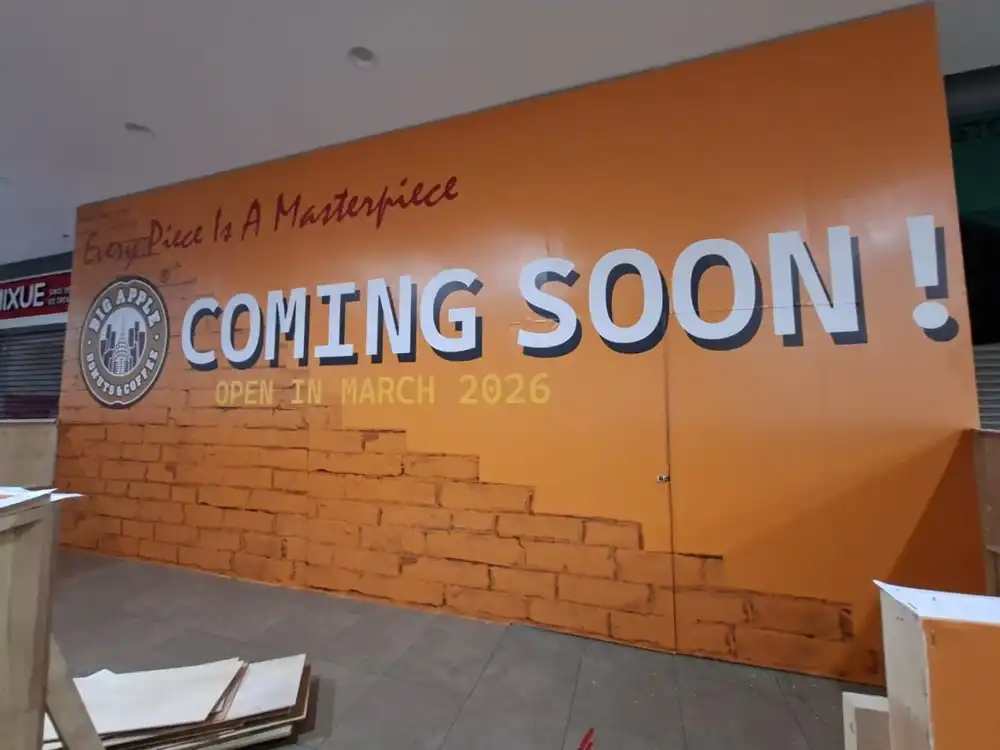 Hoarding & Visual, Big Apple Donuts & Coffee, Aeon Bukit Tinggi