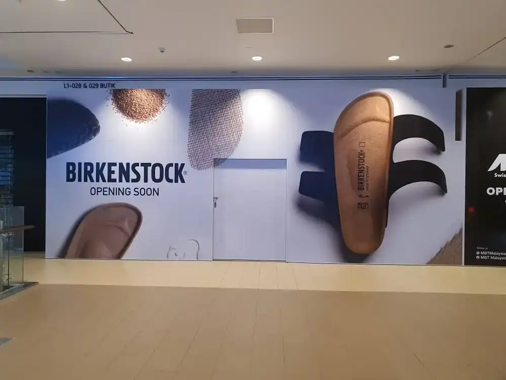 Hoarding & Visual, Birkenstock, Setia City Mall
