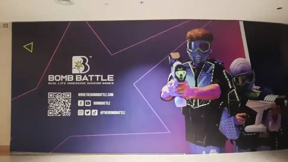Hoarding & Visual, Bomb Battle, Sunway Pyramid