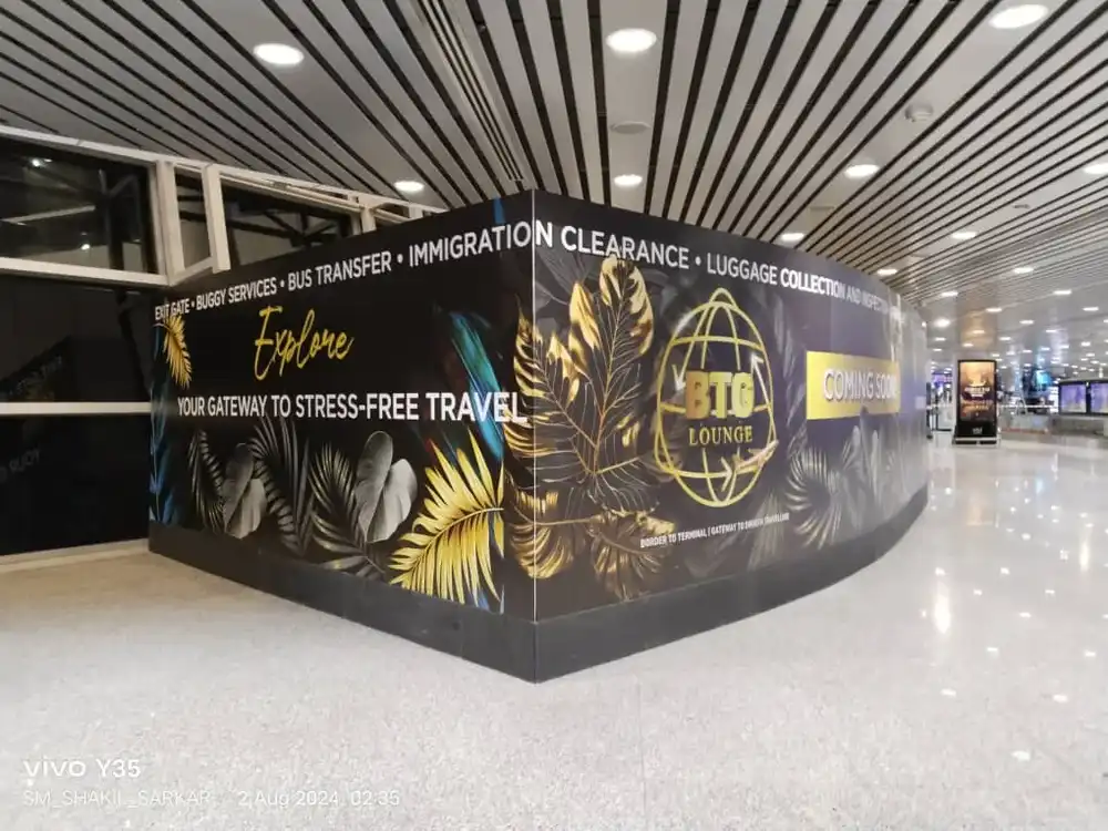 Hoarding & Visual, BTG Lounge, KLIA Contact Pier (CP Area)