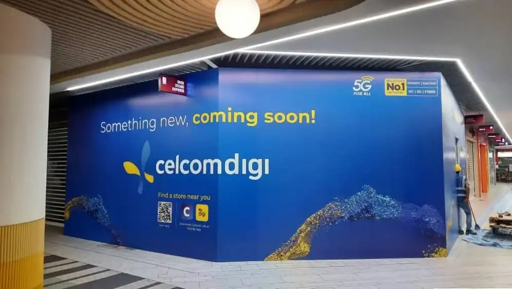 Hoarding & Visual, CelcomDigi, 1 Utama
