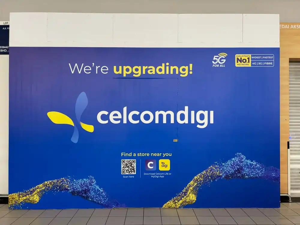 Hoarding & Visual, CelcomDigi, Lotus's Cheras