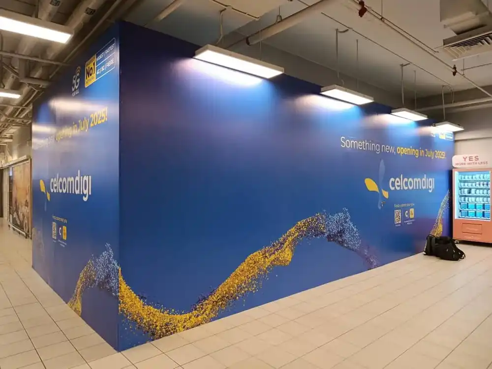 Hoarding & Visual, CelcomDigi, Lotus's Kajang