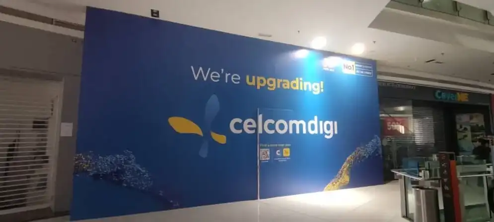 Hoarding & Visual, CelcomDigi, Nu Sentral