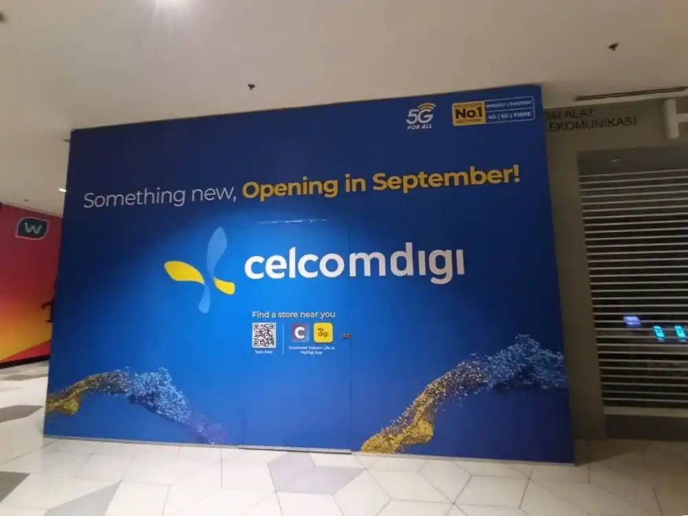 Hoarding & Visual, CelcomDigi, Starling Mall