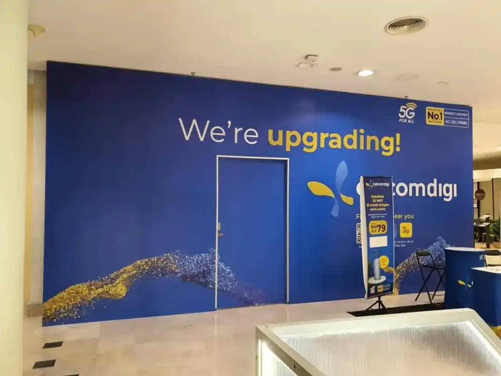 Hoarding & Visual, CelcomDigi, The Curve