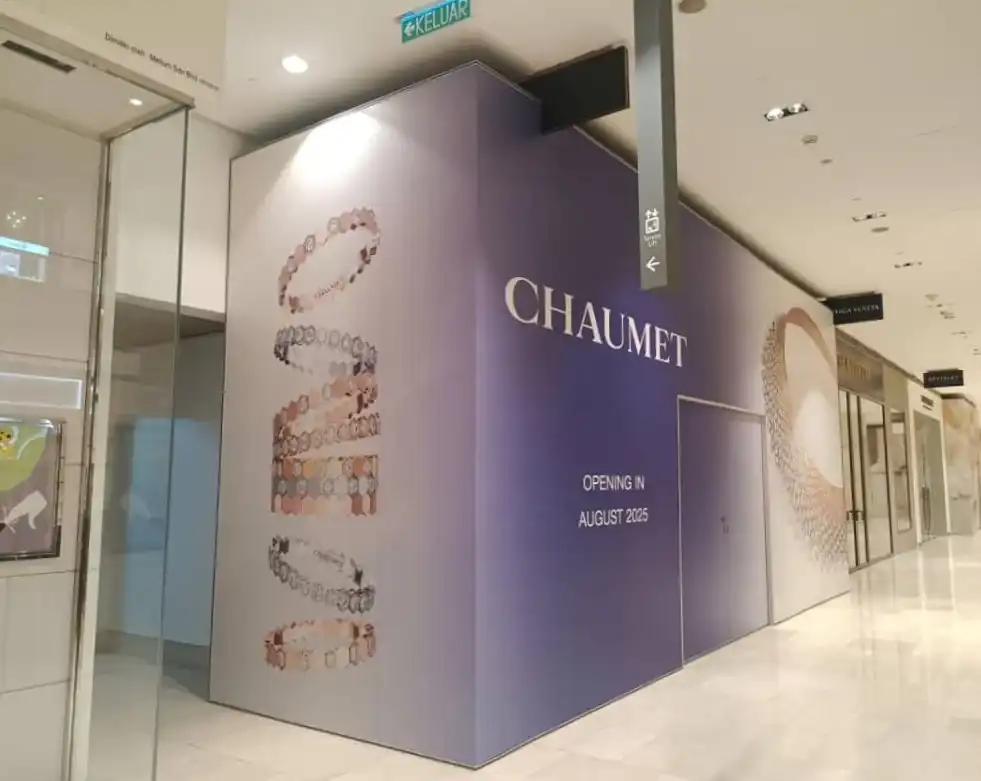 Hoarding & Visual, Chaumet, Pavilion Kuala Lumpur