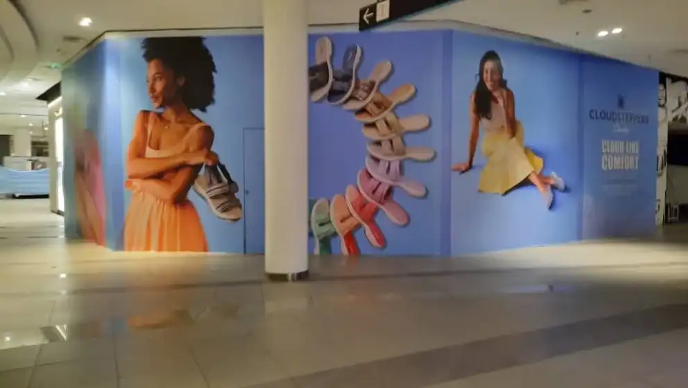Hoarding & Visual, CloudSteppers, Central Icity