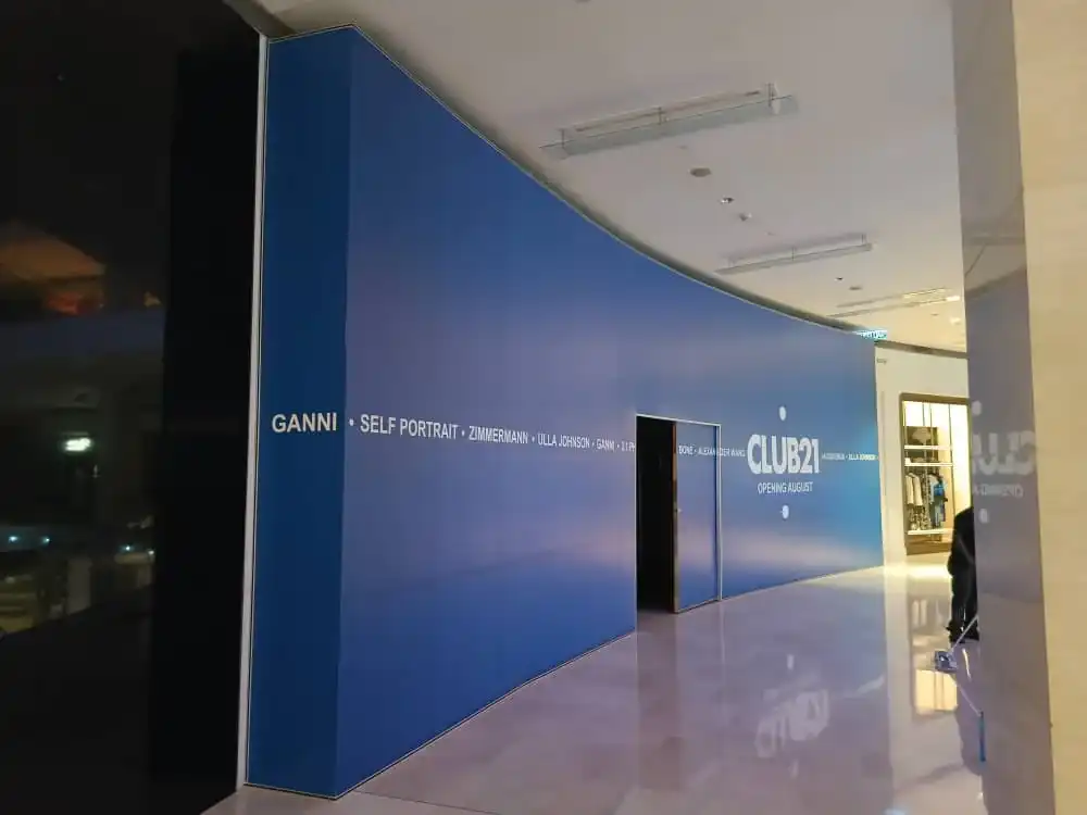 Hoarding & Visual, Club21, Pavilion Kuala Lumpur
