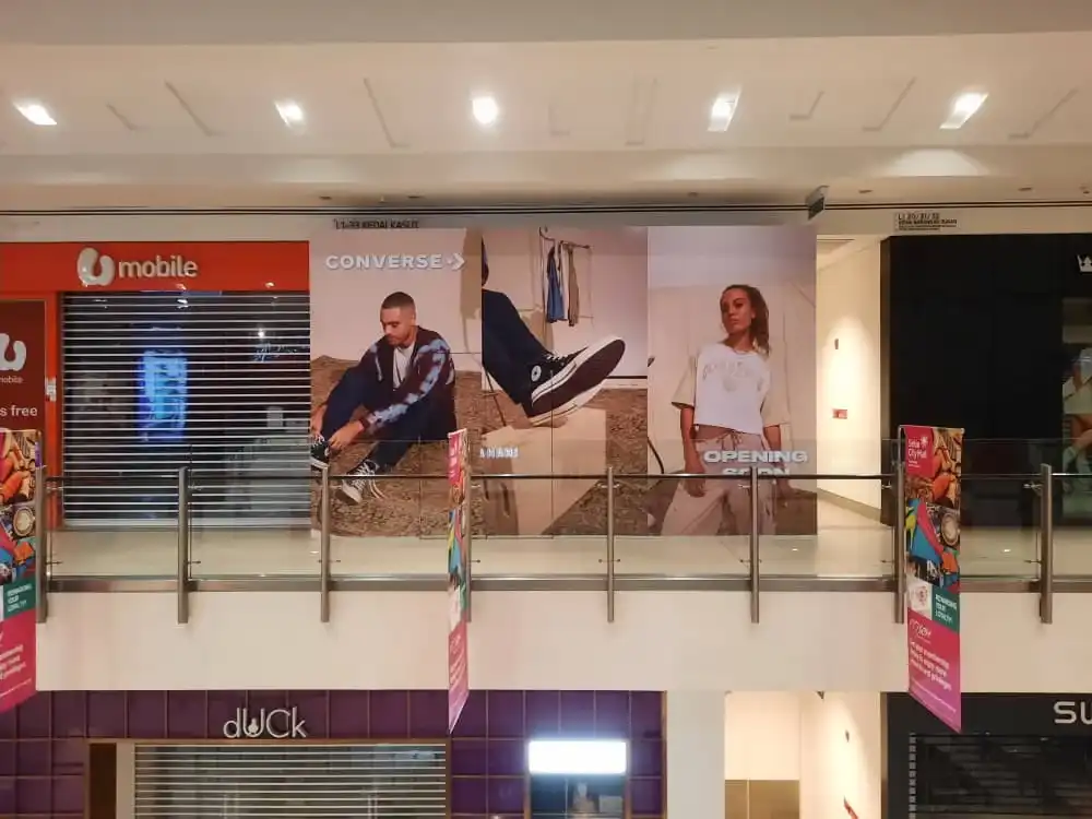 Hoarding & Visual, Converse, Setia City Mall