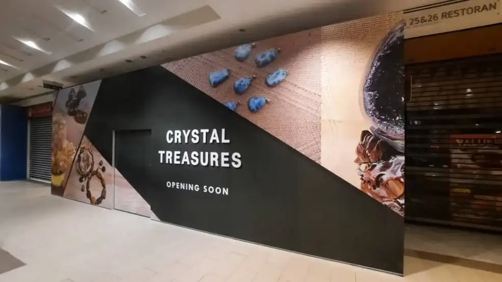 Hoarding & Visual, Crystal Treasures, Setia City Mall