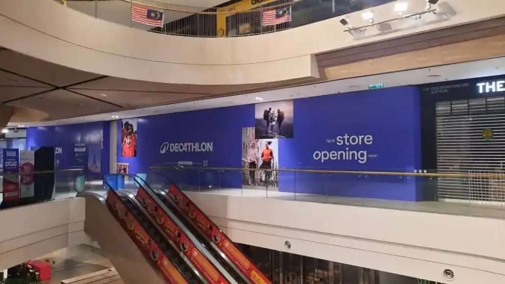 Hoarding & Visual, Decathlon, Central Icity