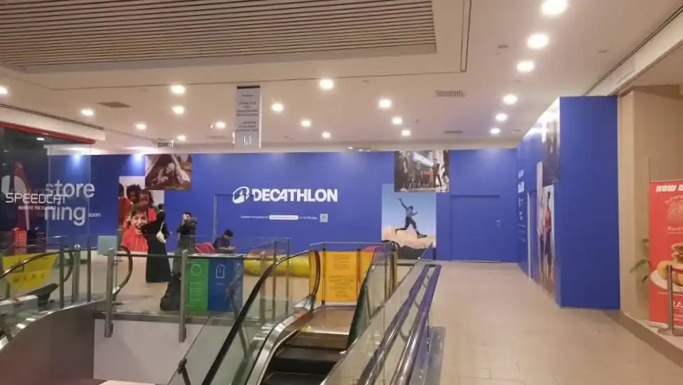 Hoarding & Visual, Decathlon, Setia City Mall