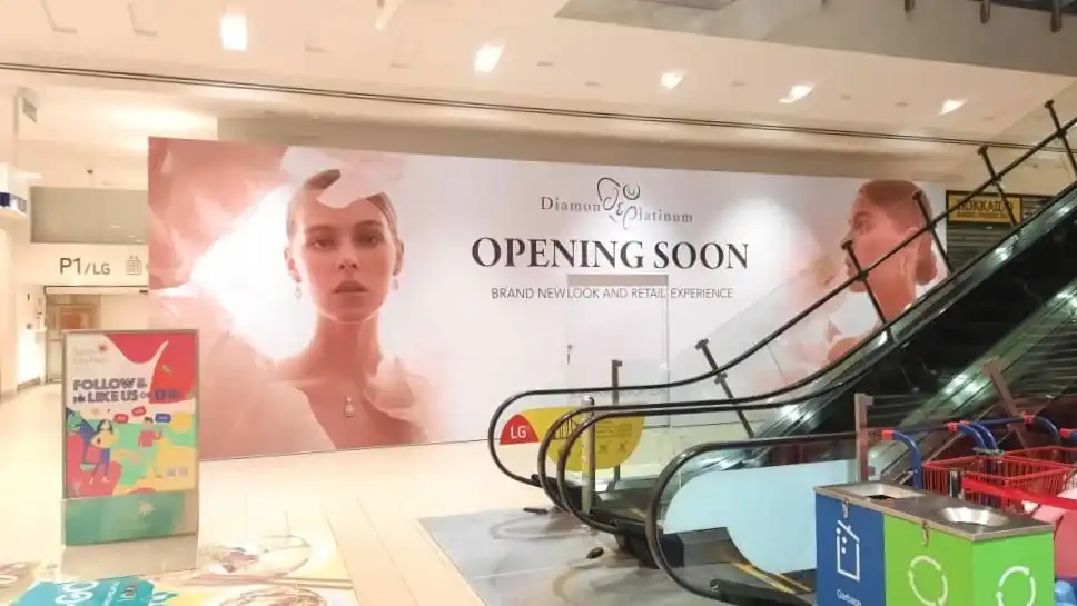 Hoarding & Visual, Diamond & Platinum, Setia City Mall
