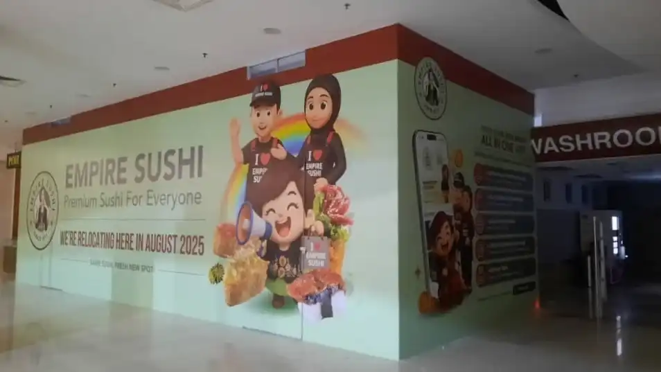 Hoarding & Visual, Empire Sushi, Aeon AU2 Setiawangsa