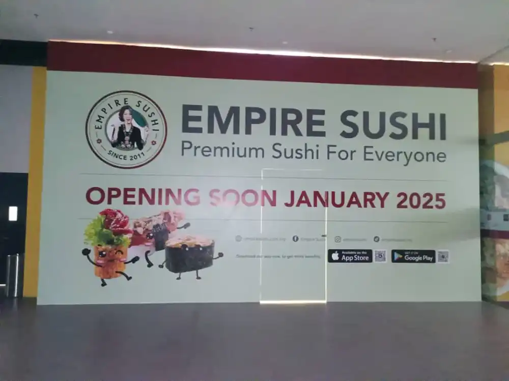 Hoarding & Visual, Empire Sushi, Gamuda Quayside Mall